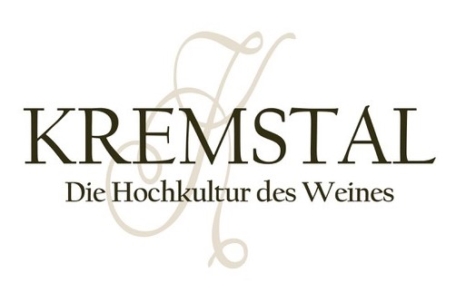 Logo und Schriftzug Kremstal, Die Hochkultur des Weines